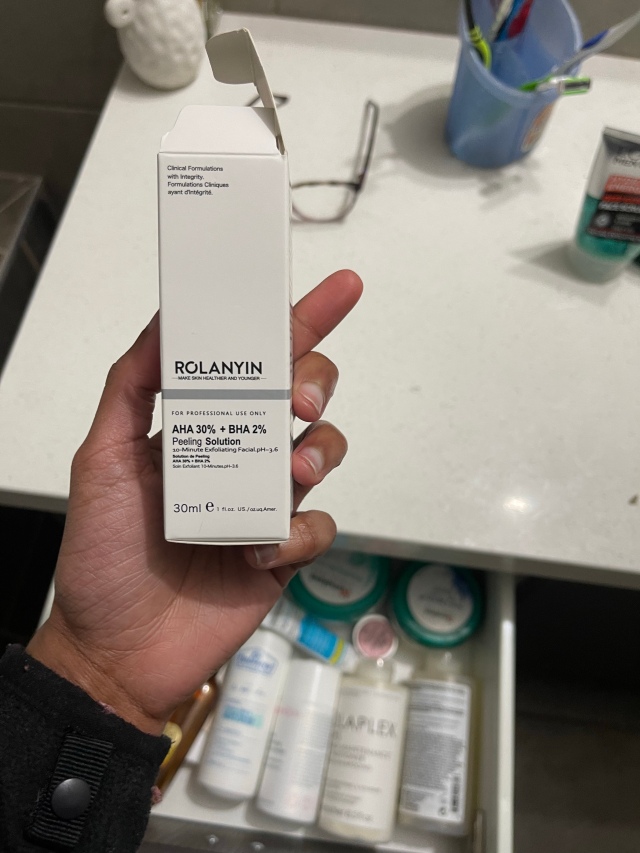 Amazon finds Rolanyin peeling solution