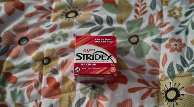 Stridex cotton pads